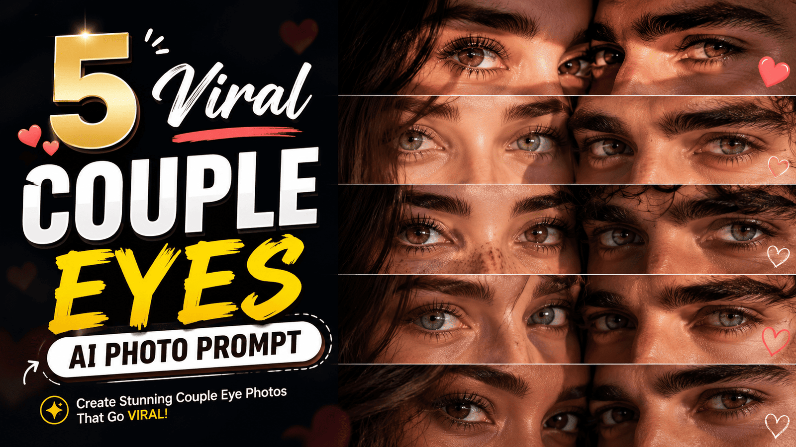 Couple Eyes AI Photo Prompt